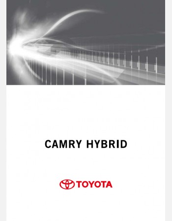 toyota camry 2011 2012 2013& 2014 navigation manual